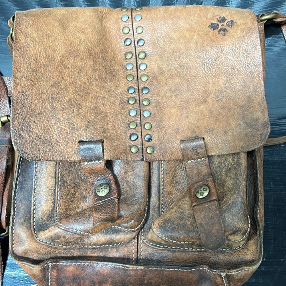 Patricia Nash Leather Cross Body Bag - Picture 10 of 12